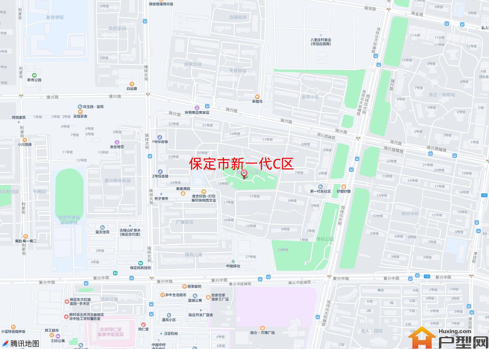 新一代C区小区 - 户型网