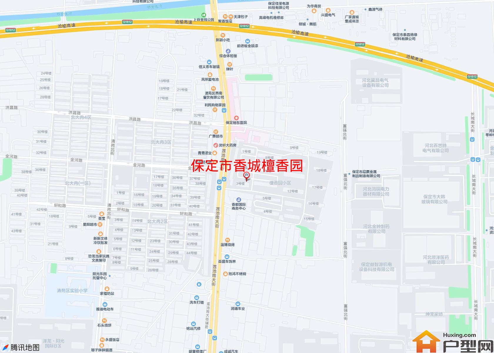 香城檀香园小区 - 户型网