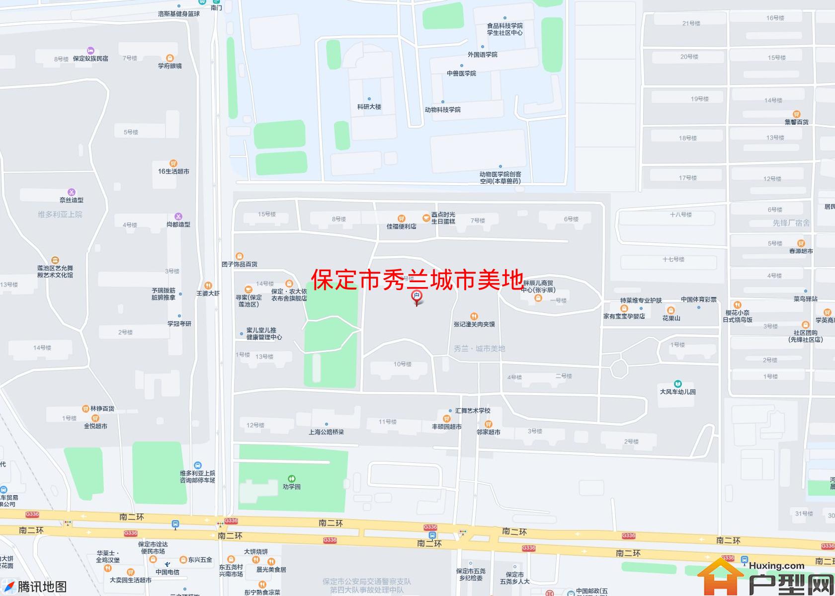 秀兰城市美地小区 - 户型网