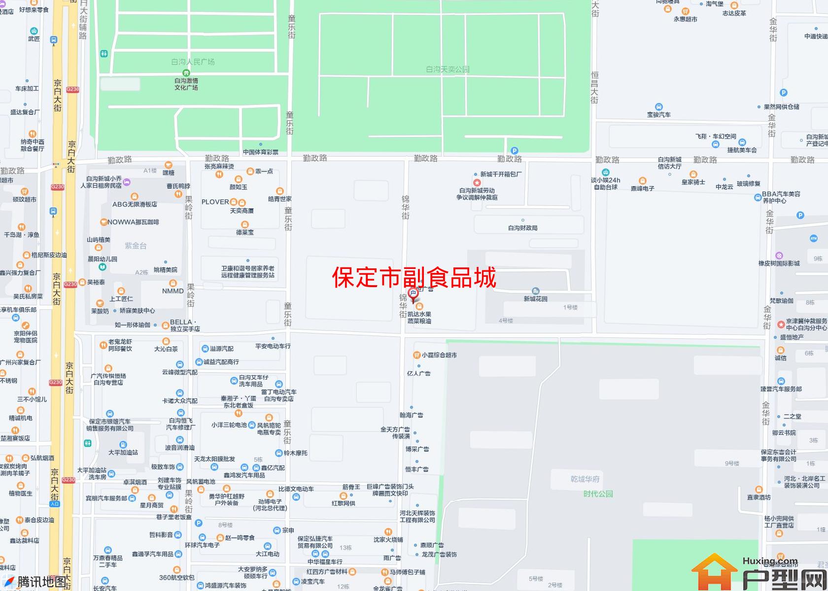 副食品城小区 - 户型网