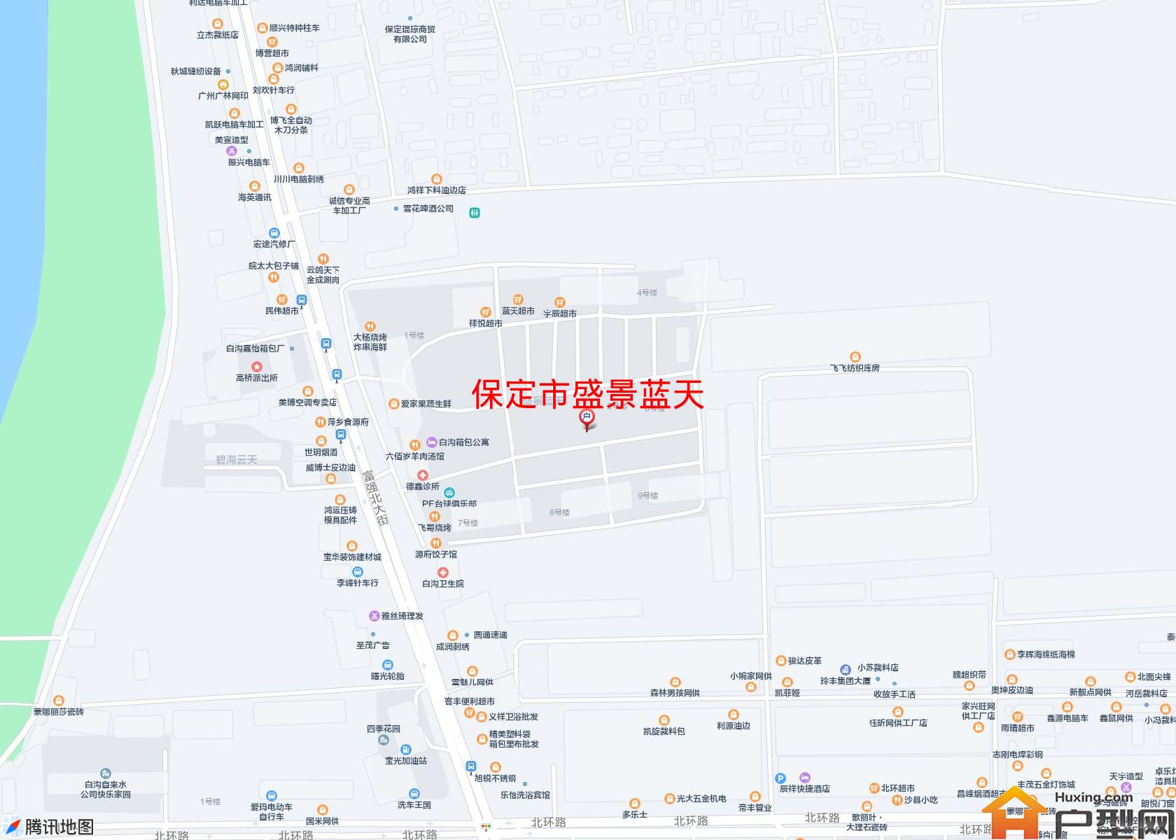 盛景蓝天小区 - 户型网