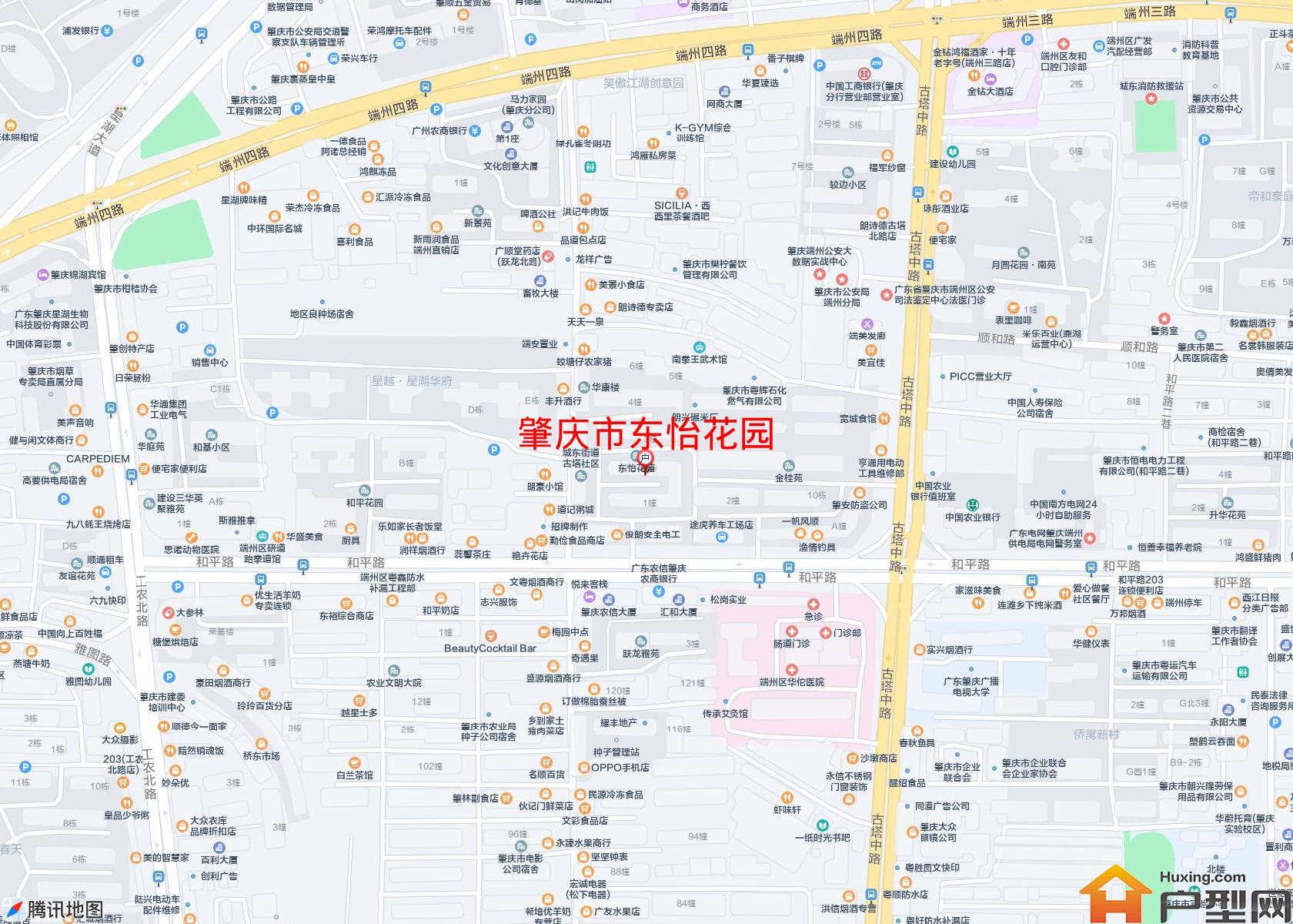 东怡花园小区 - 户型网