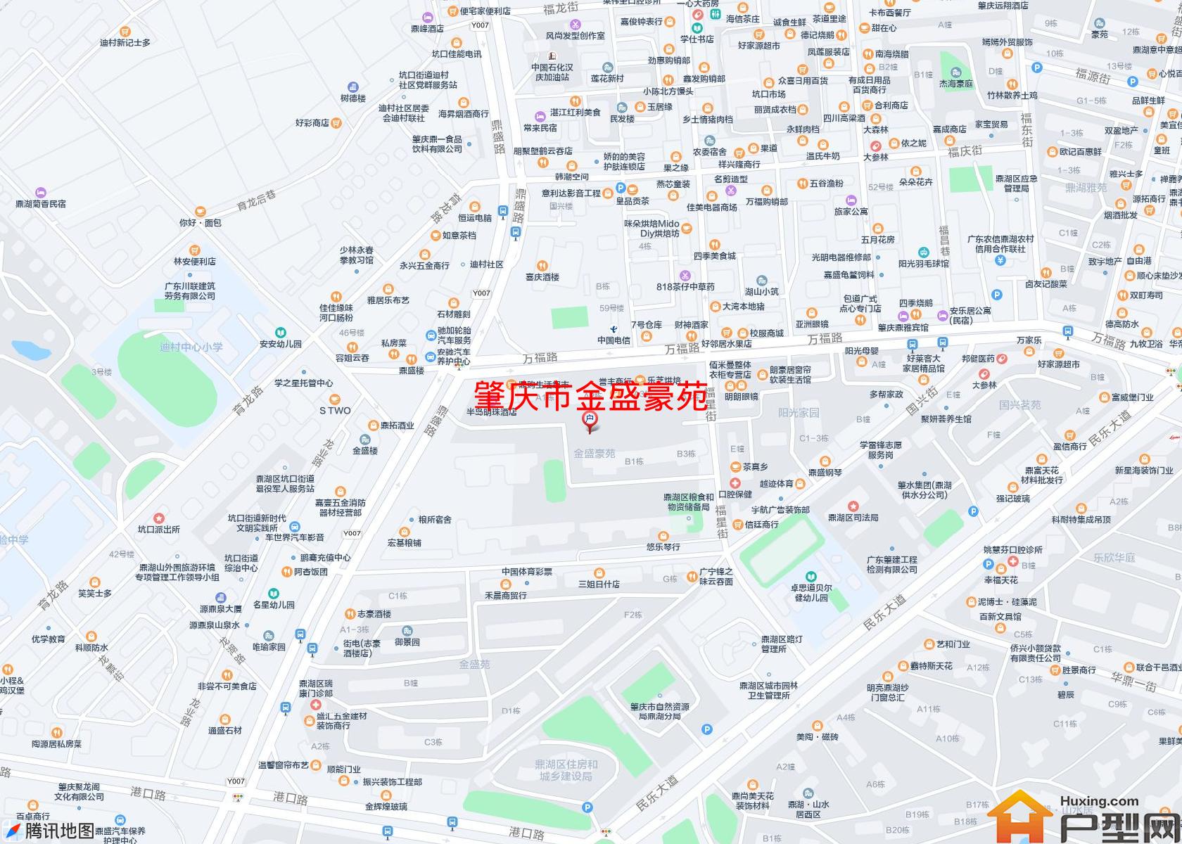 金盛豪苑小区 - 户型网