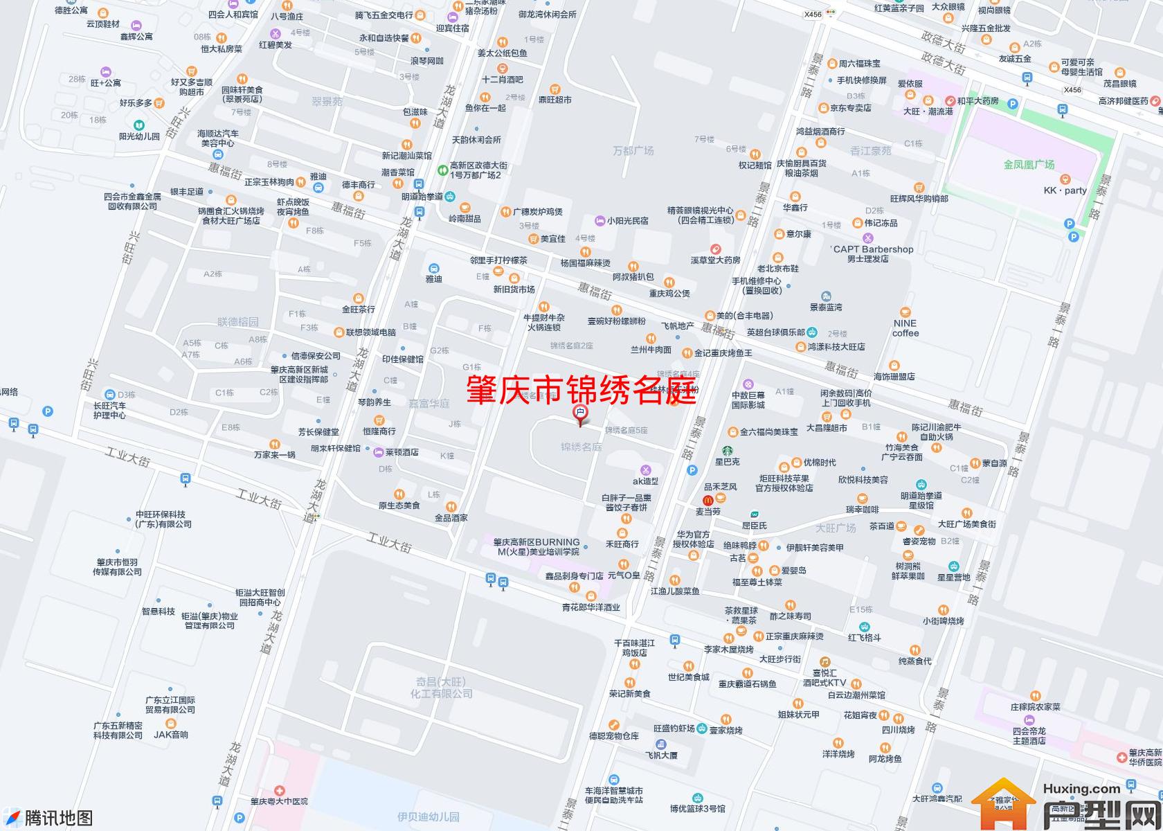 锦绣名庭小区 - 户型网