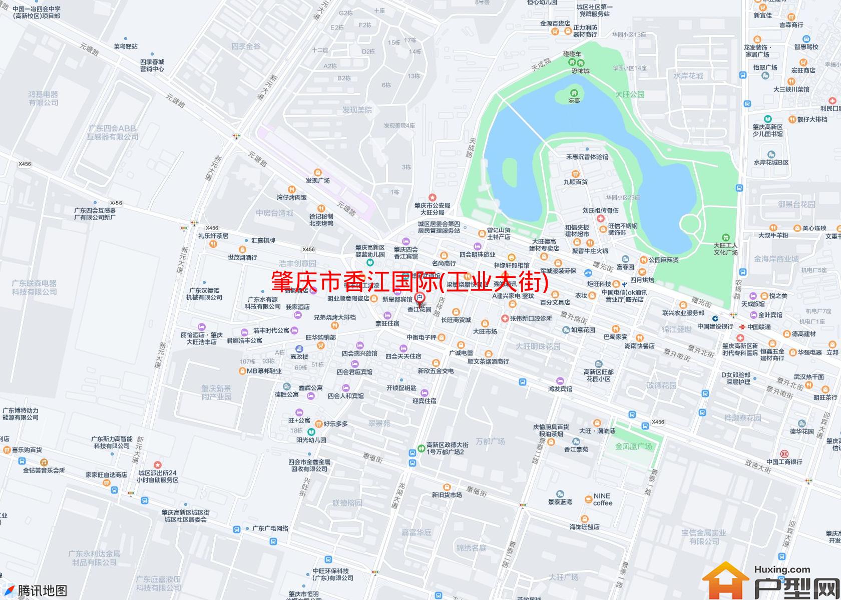 香江国际(工业大街)小区 - 户型网