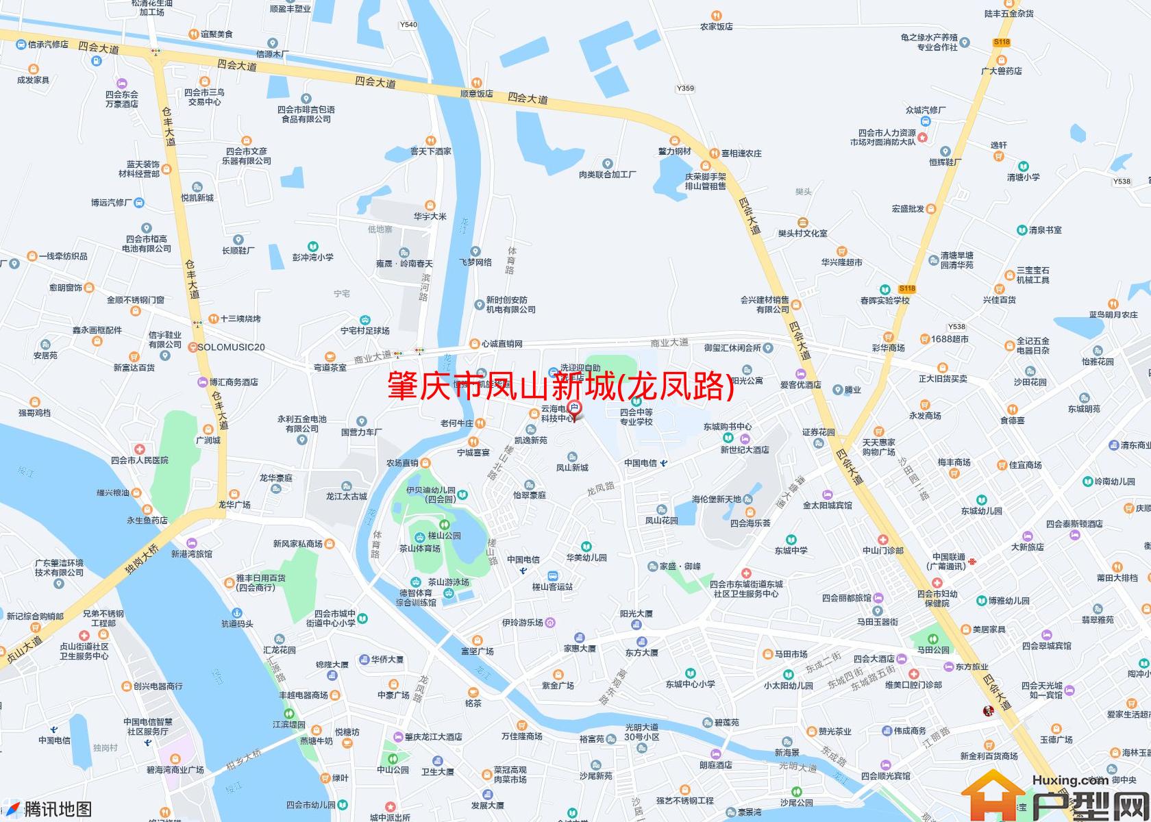 凤山新城(龙凤路)小区 - 户型网