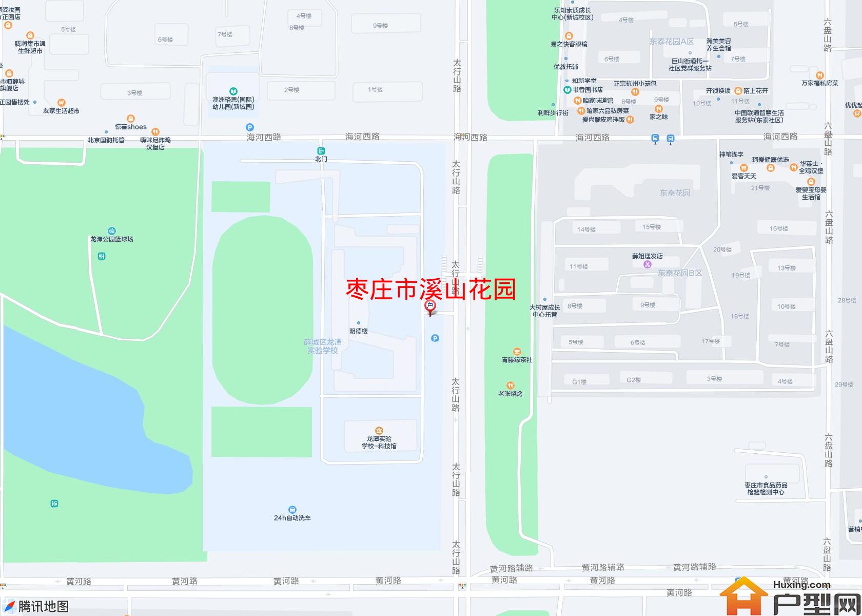 溪山花园小区 - 户型网