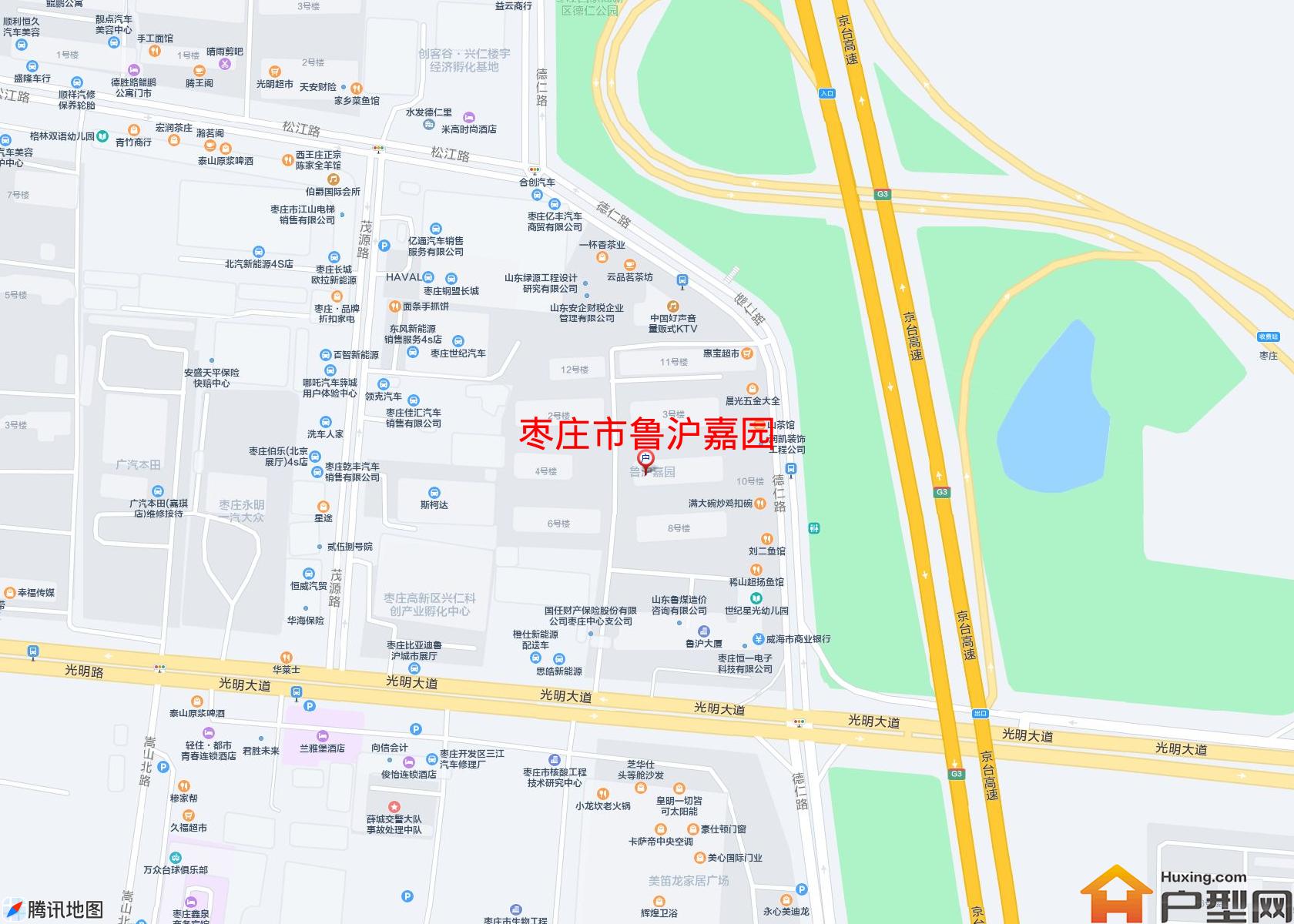 鲁沪嘉园小区 - 户型网