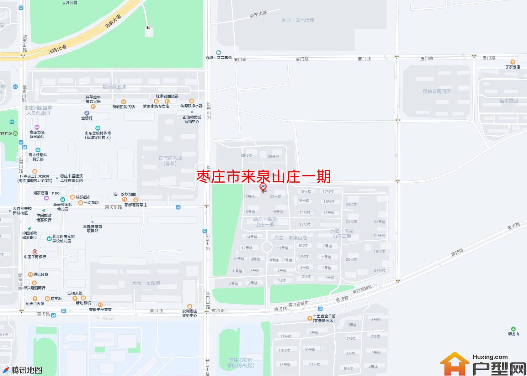 来泉山庄一期小区 - 户型网