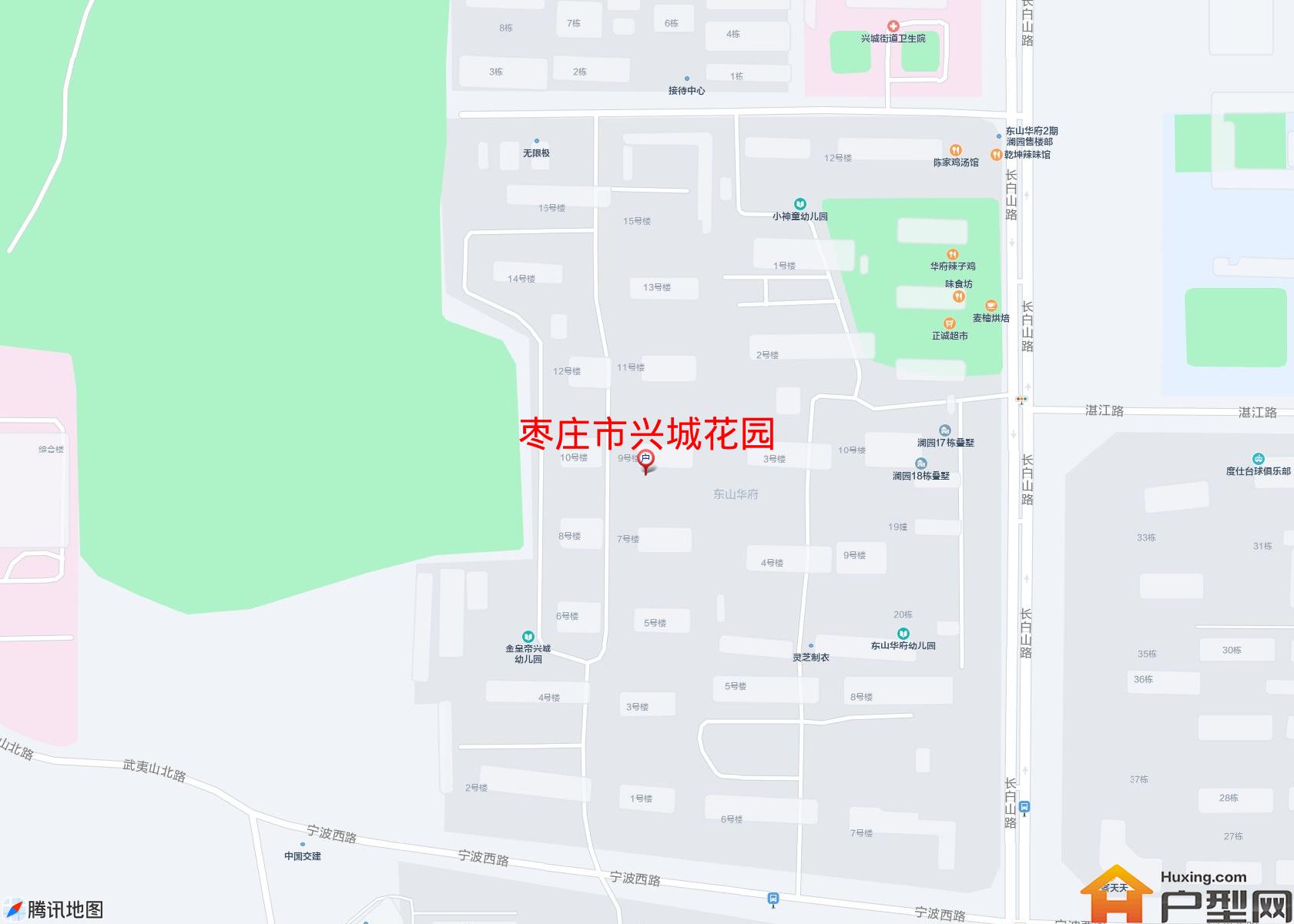 兴城花园小区 - 户型网