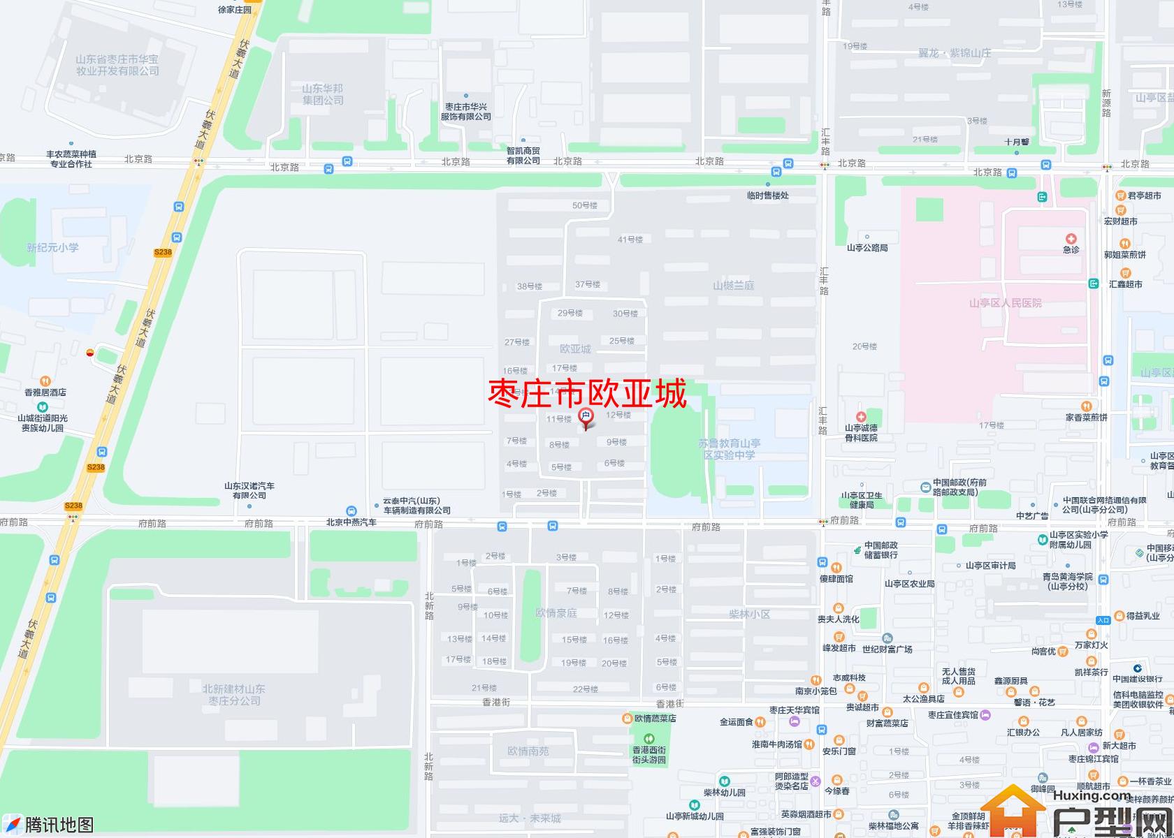 欧亚城小区 - 户型网