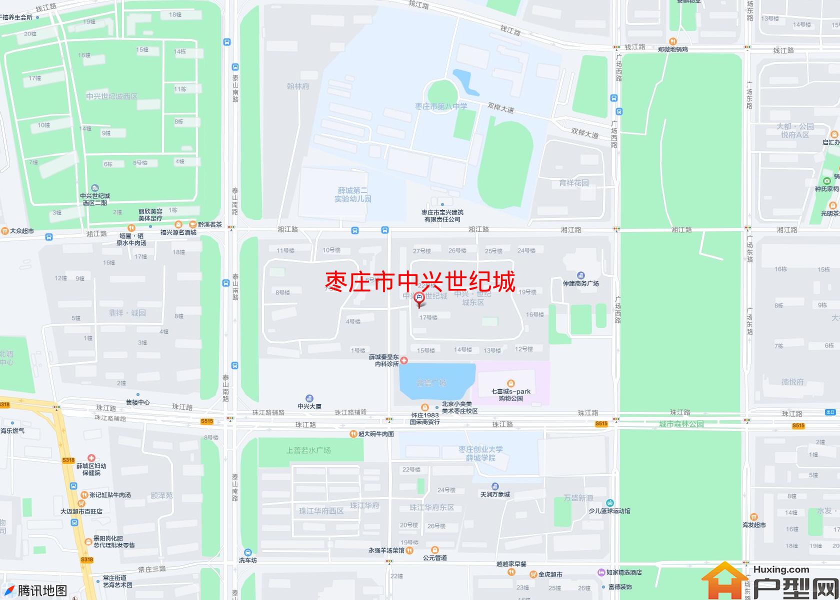 中兴世纪城小区 - 户型网