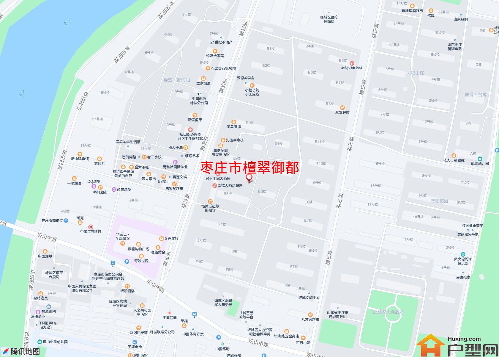 檀翠御都小区 - 户型网