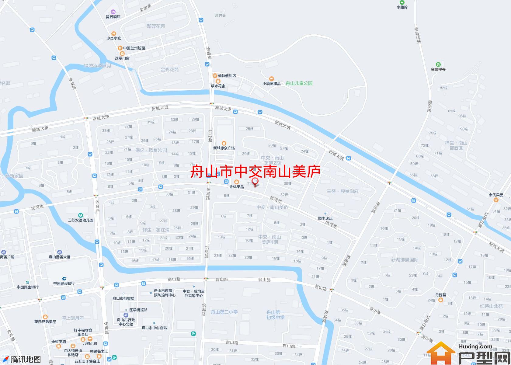 中交南山美庐小区 - 户型网