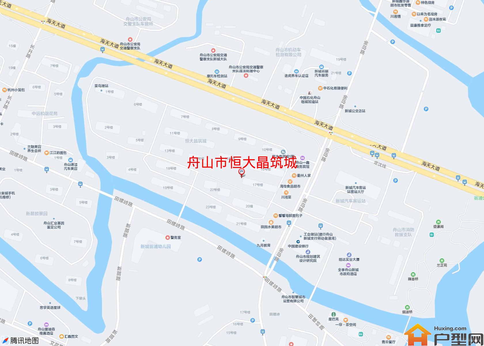 恒大晶筑城小区 - 户型网