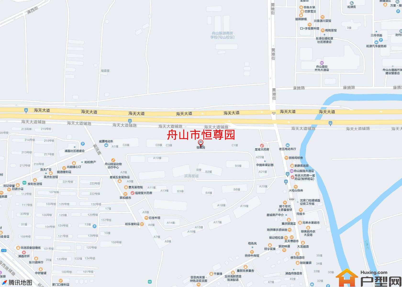 恒尊园小区 - 户型网