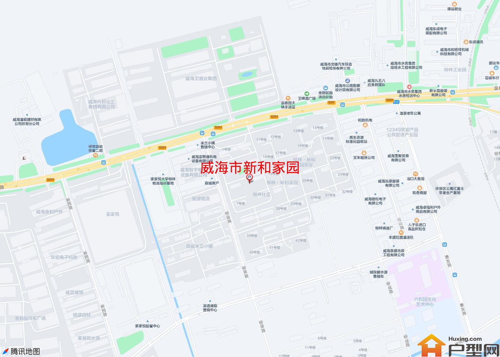 新和家园小区 - 户型网