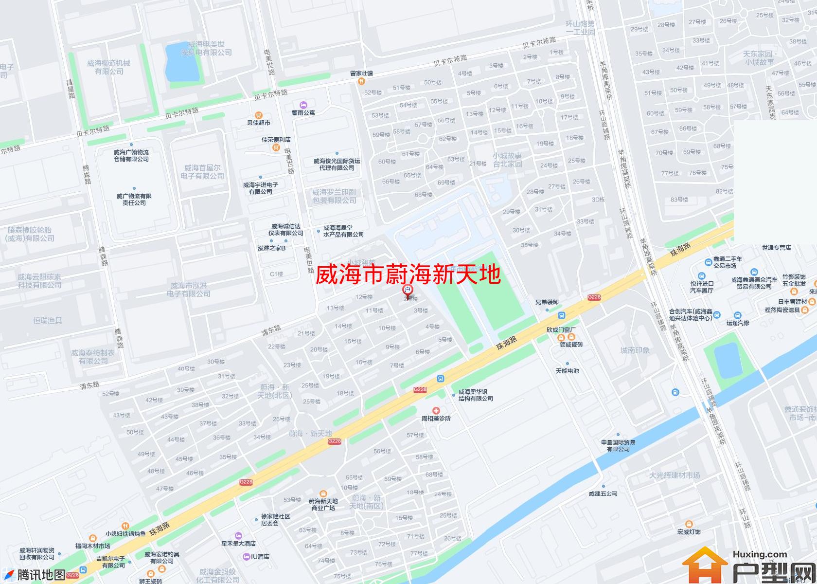 蔚海新天地小区 - 户型网