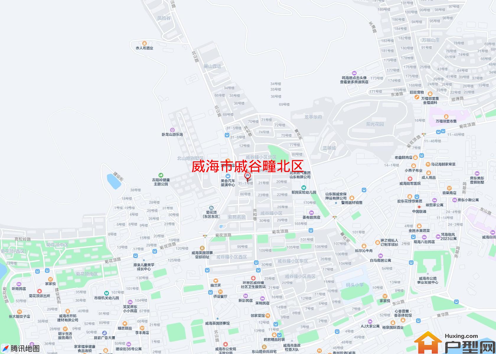 戚谷疃北区小区 - 户型网