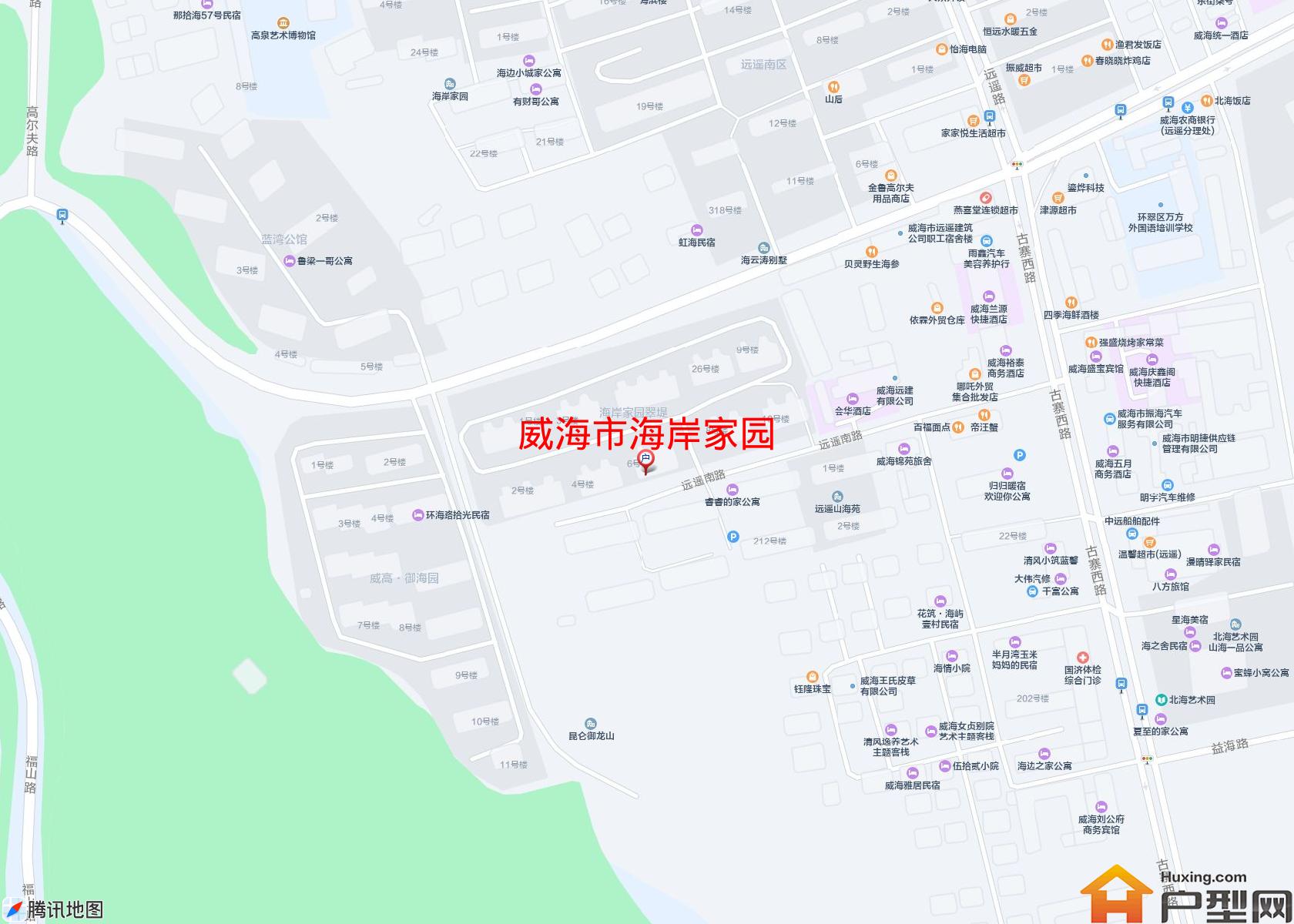 海岸家园小区 - 户型网
