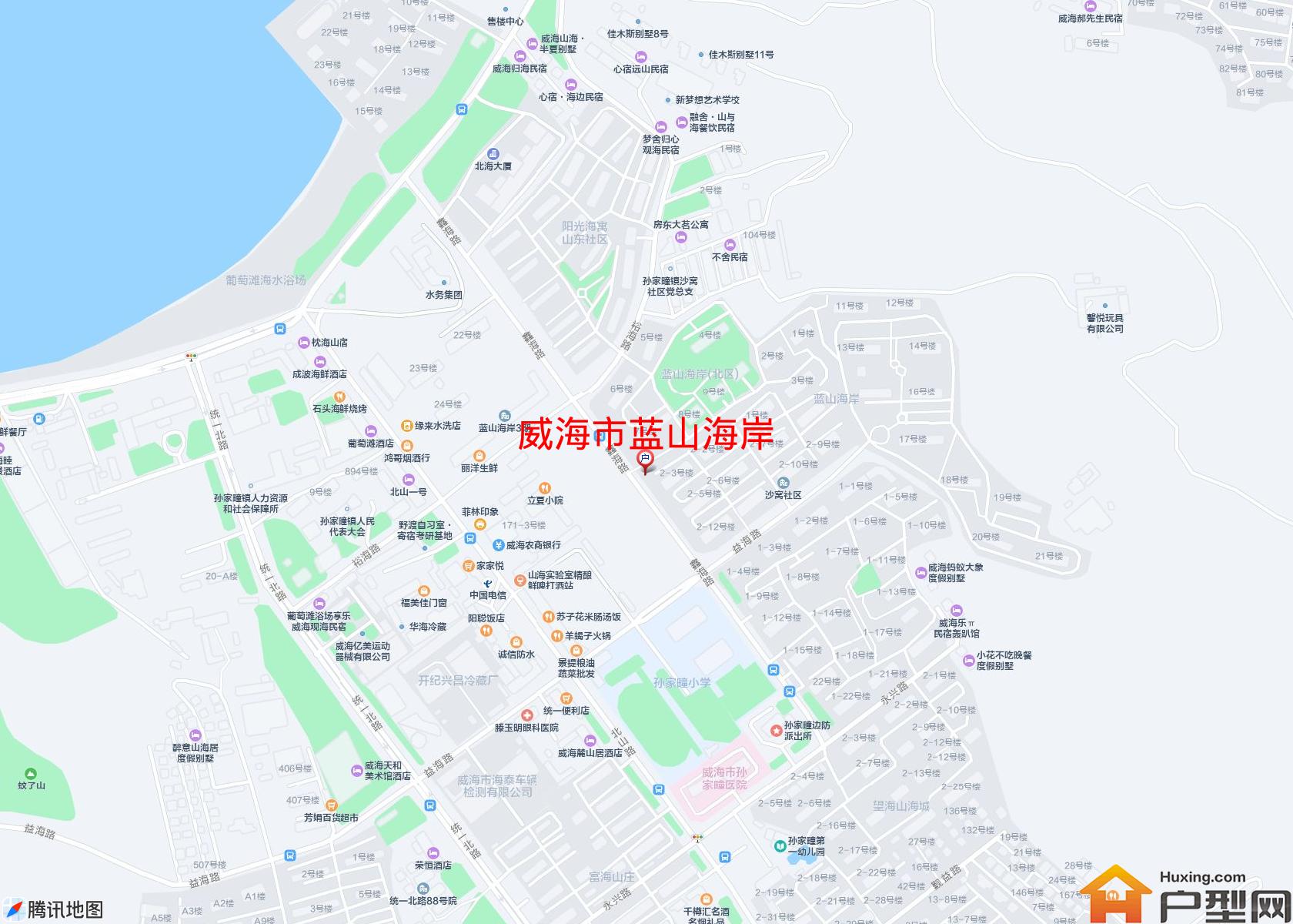 蓝山海岸小区 - 户型网