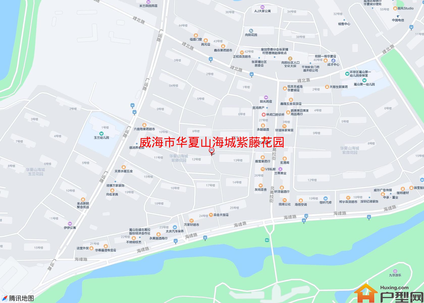 华夏山海城紫藤花园小区 - 户型网