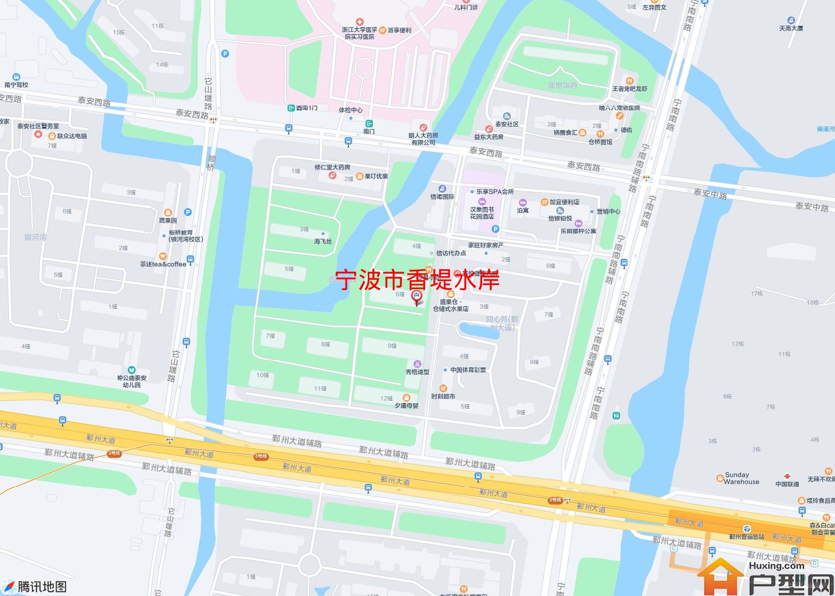 香堤水岸小区 - 户型网