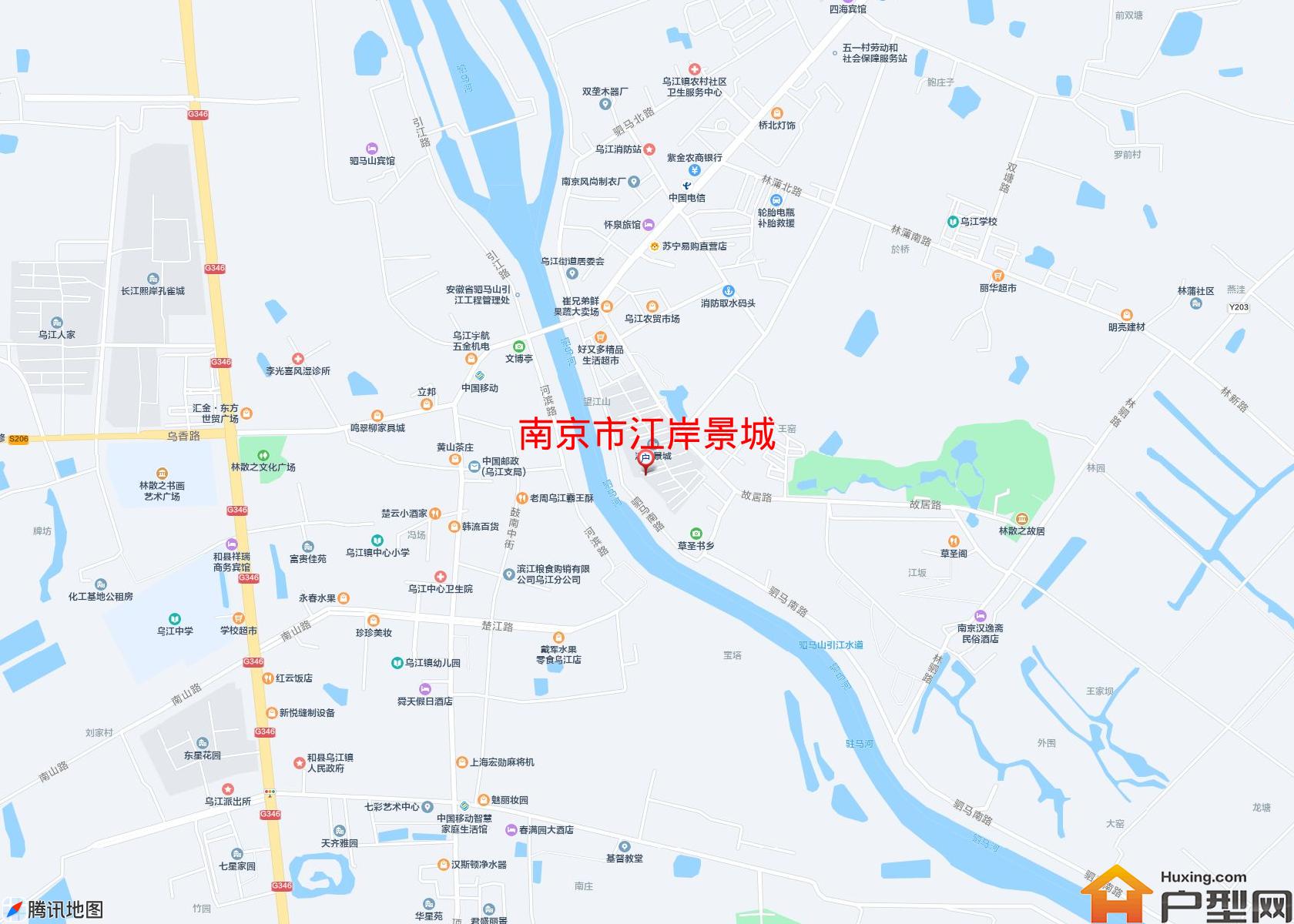 江岸景城小区 - 户型网