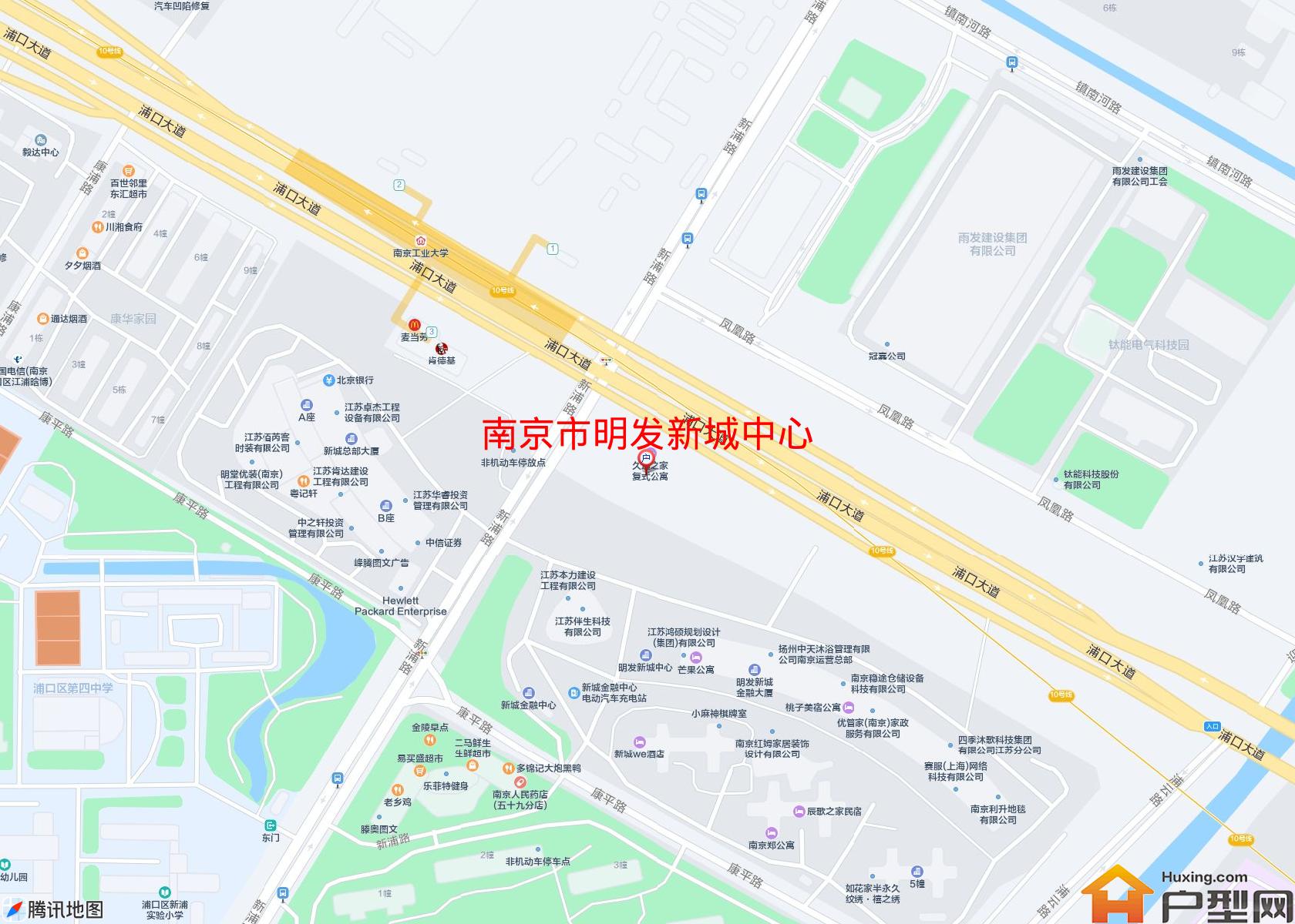 明发新城中心小区 - 户型网