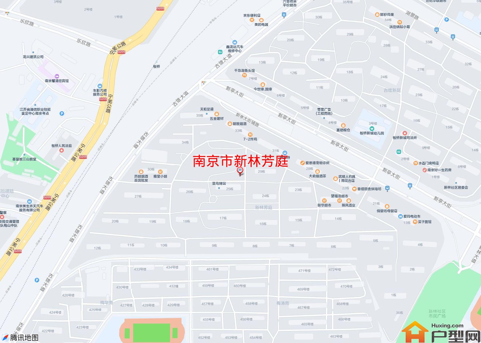 新林芳庭小区 - 户型网
