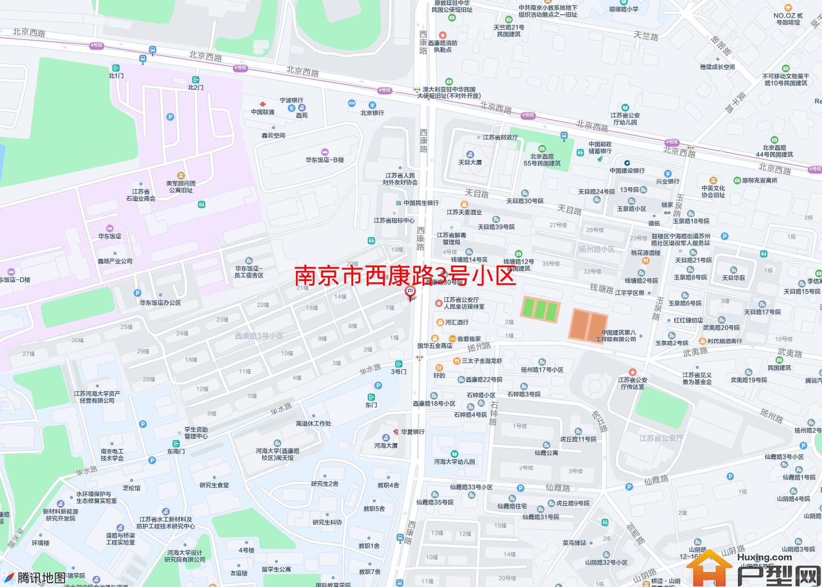 西康路3号小区小区 - 户型网