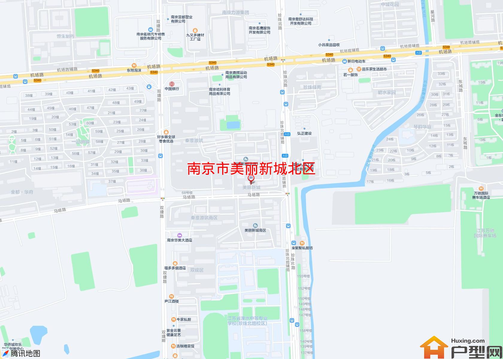 美丽新城北区小区 - 户型网