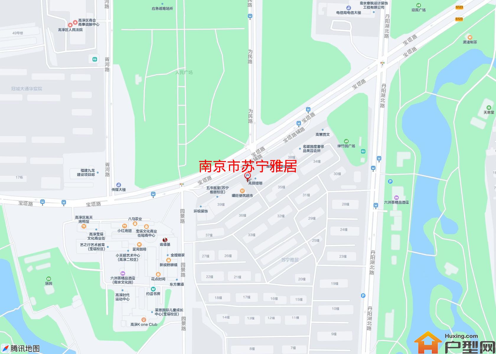 苏宁雅居小区 - 户型网