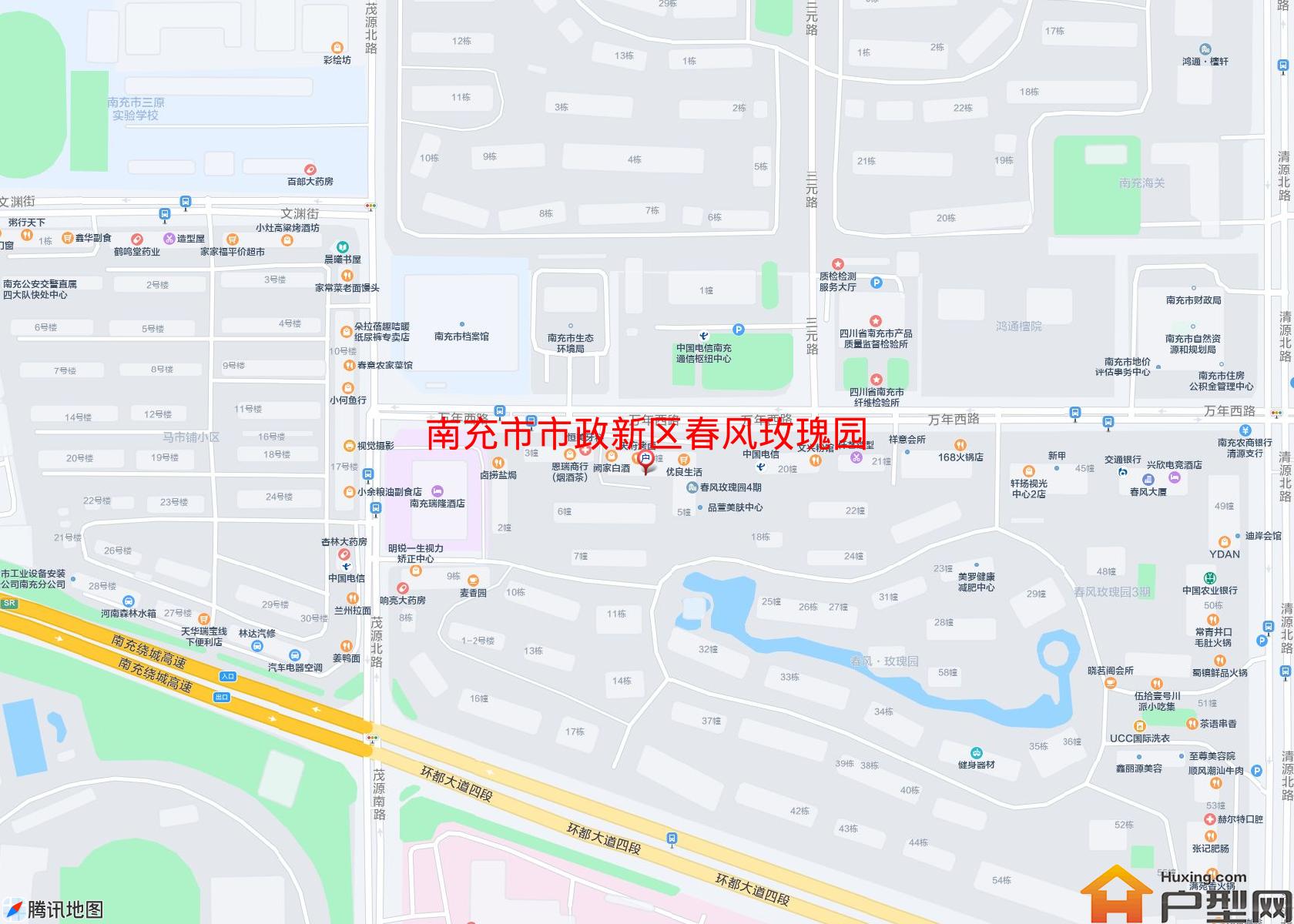 市政新区春风玫瑰园小区 - 户型网