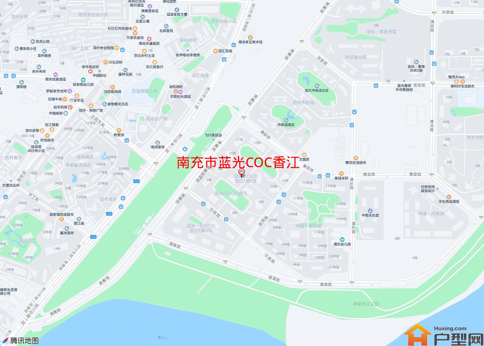 蓝光COC香江小区 - 户型网