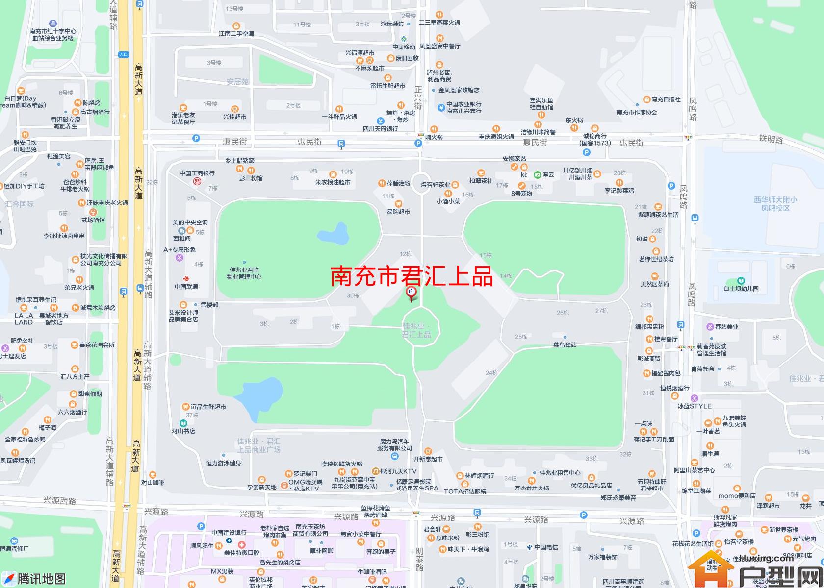 君汇上品小区 - 户型网