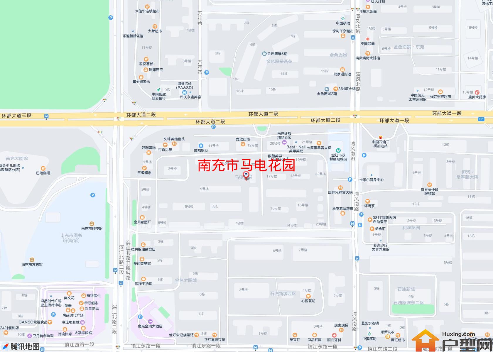 马电花园小区 - 户型网