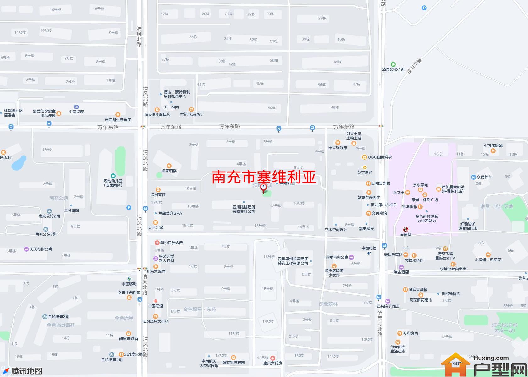 塞维利亚小区 - 户型网