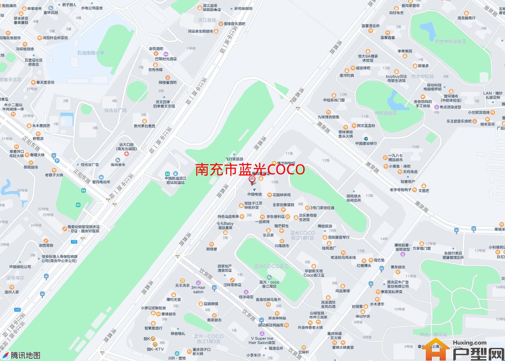 蓝光COCO小区 - 户型网