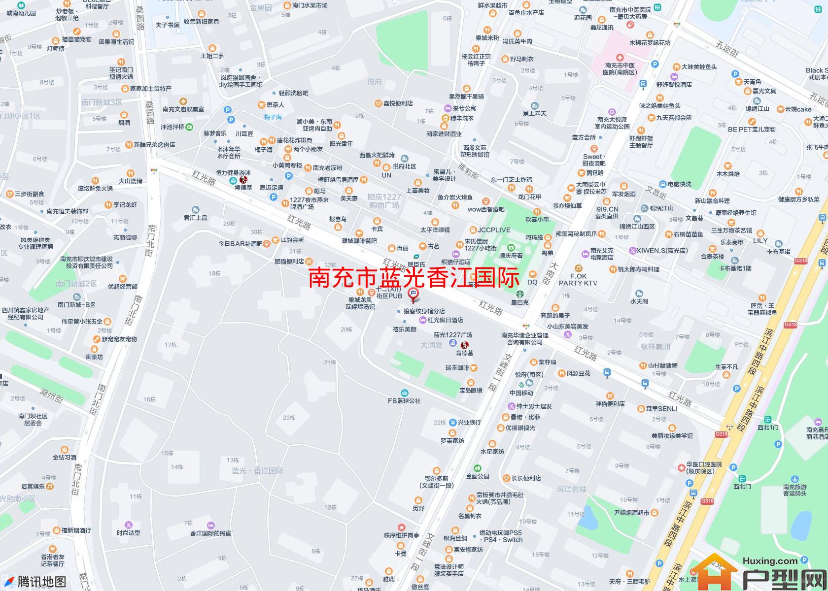 蓝光香江国际小区 - 户型网