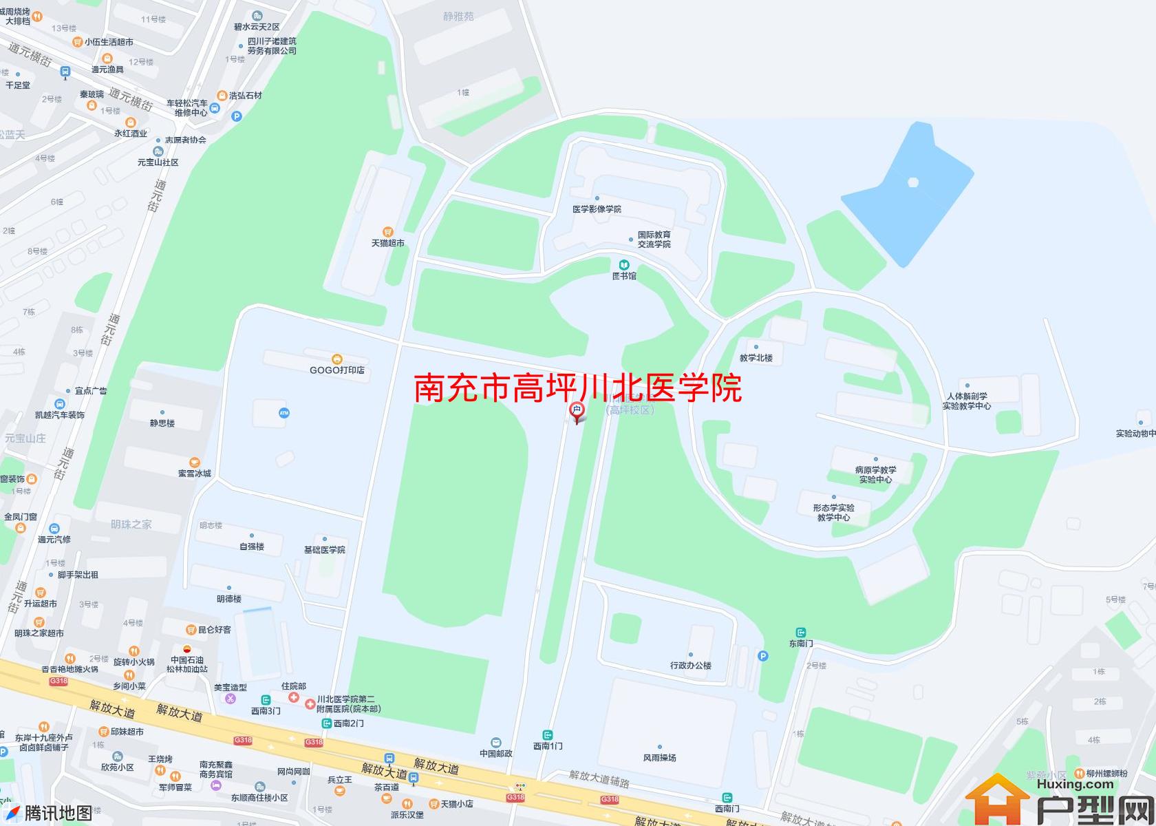 高坪川北医学院小区 - 户型网