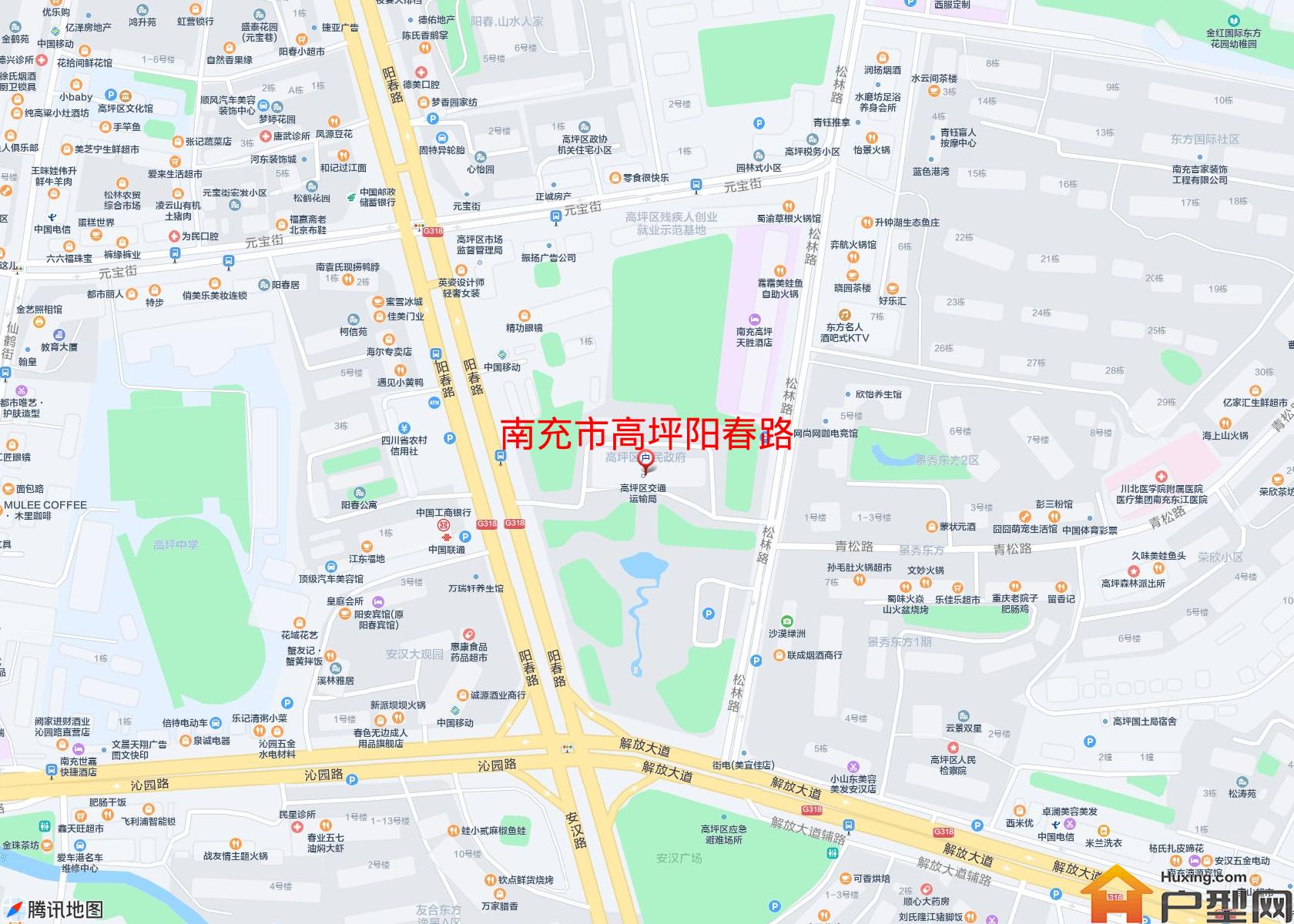 高坪阳春路小区 - 户型网