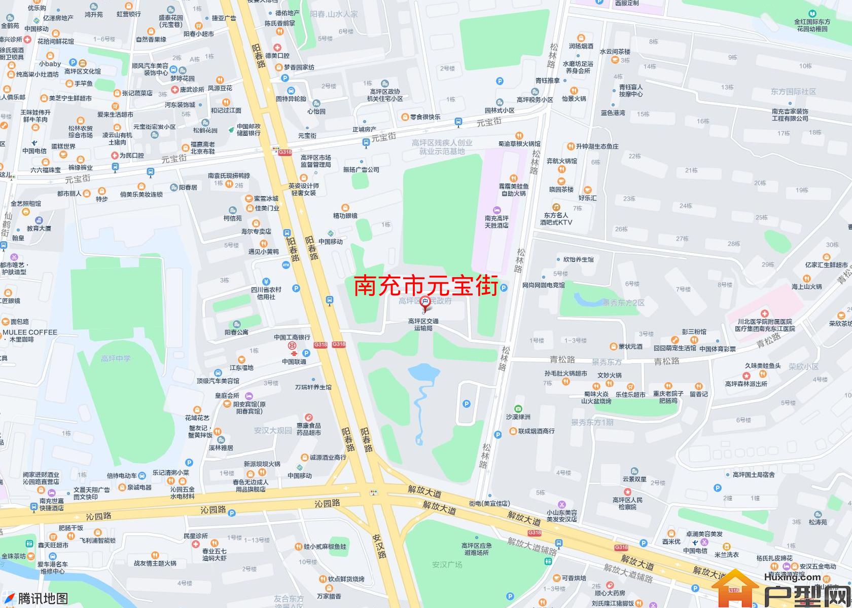 元宝街小区 - 户型网