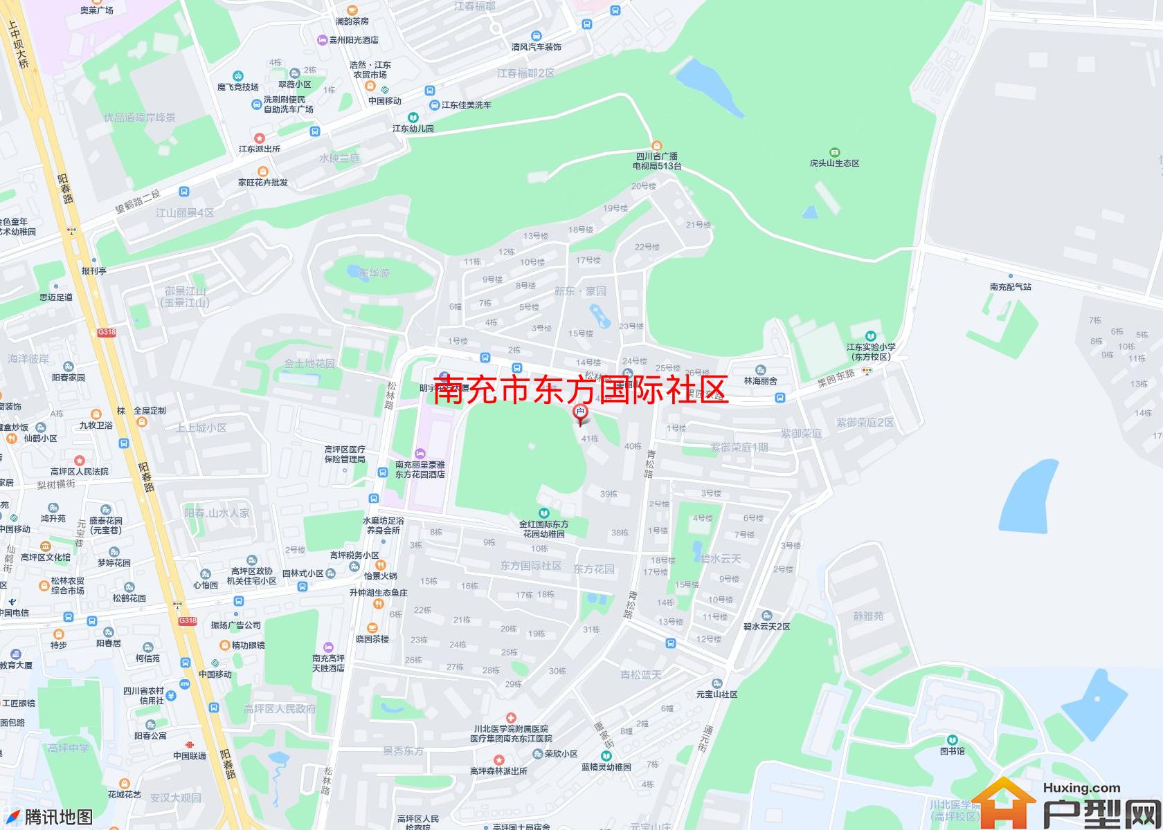 东方国际社区小区 - 户型网