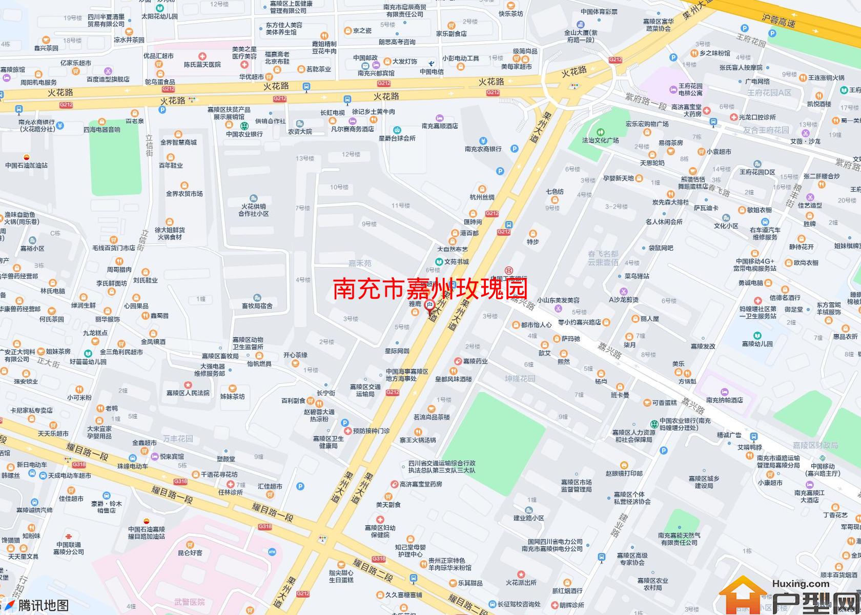 嘉州玫瑰园小区 - 户型网