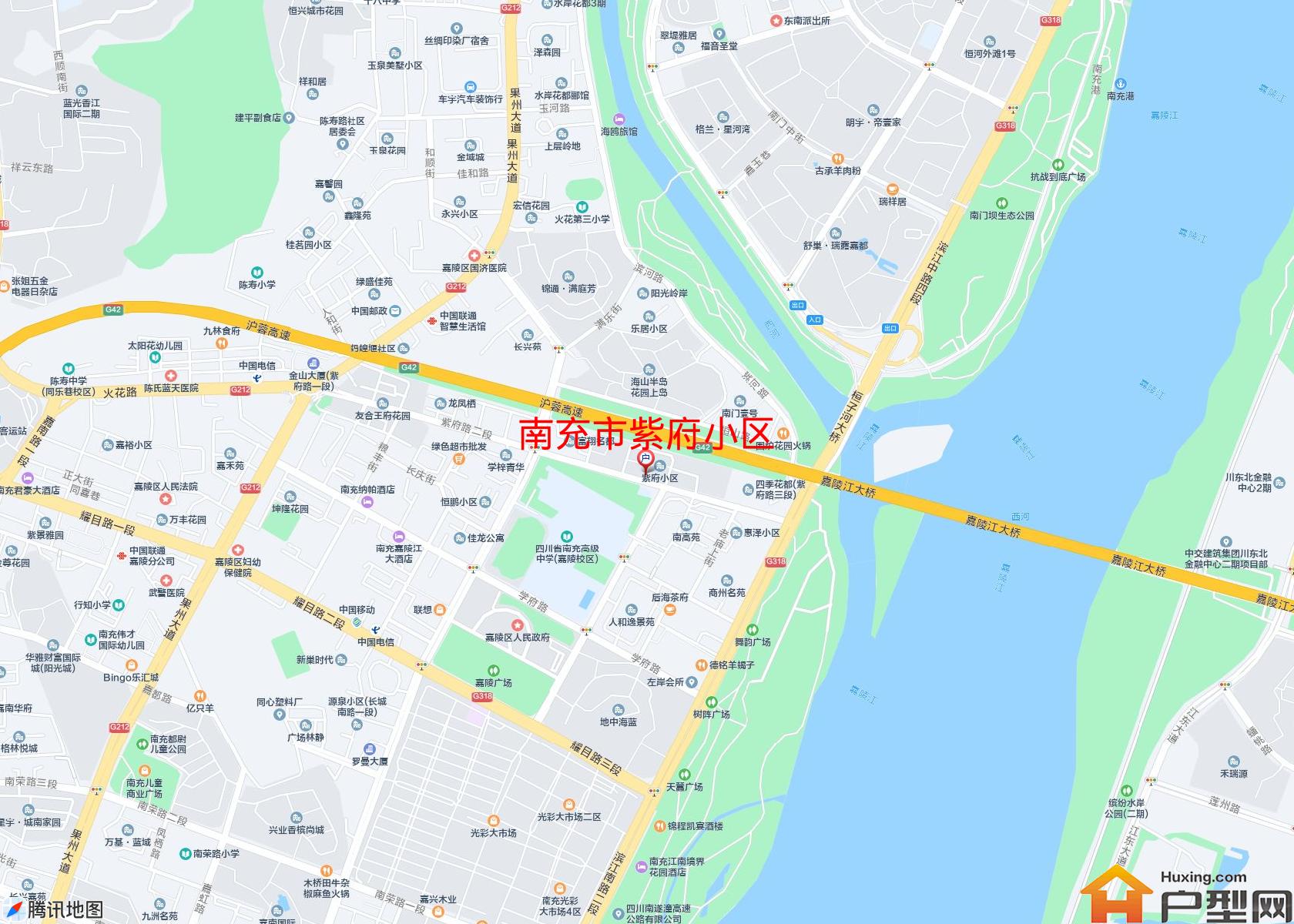 紫府小区小区 - 户型网