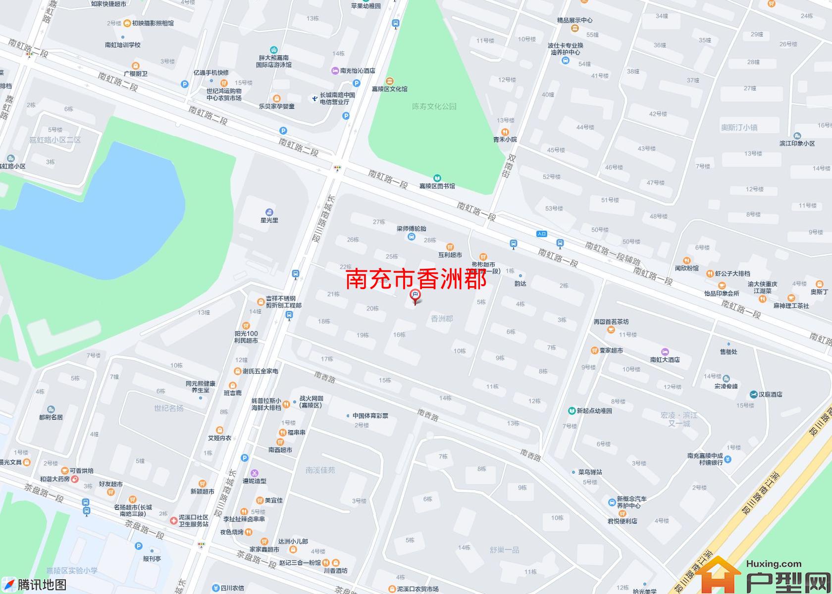 香洲郡小区 - 户型网