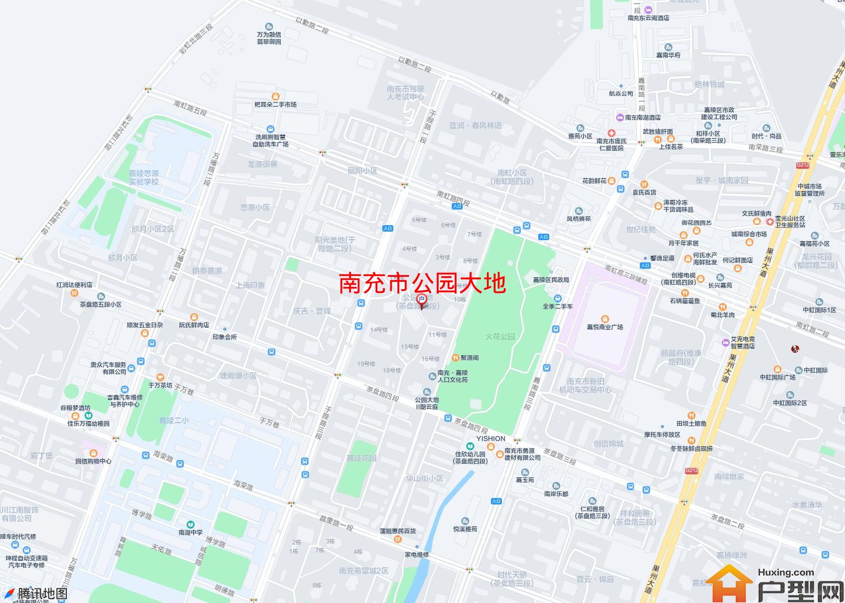 公园大地小区 - 户型网