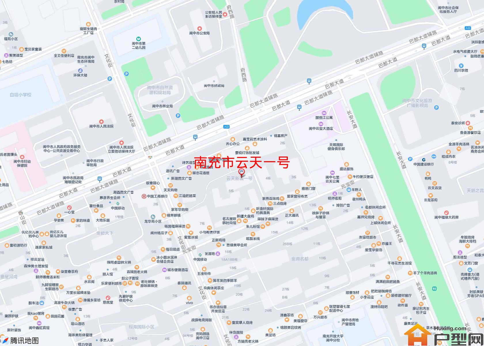 云天一号小区 - 户型网