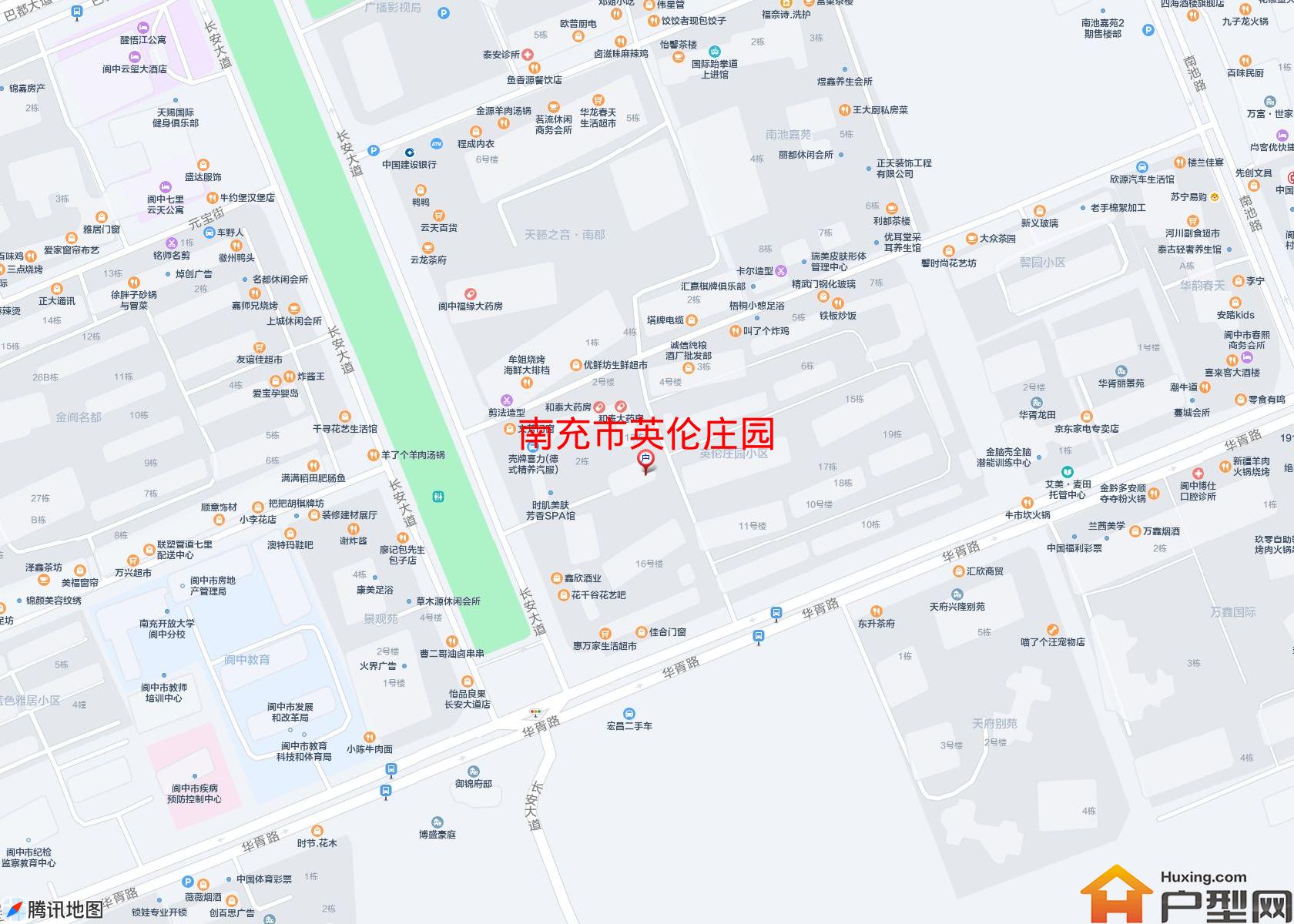 英伦庄园小区 - 户型网